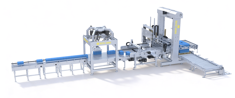 极致高效，省心之选｜伟德betvlctor1946源于英国蜘蛛手预编组码垛机震撼来袭